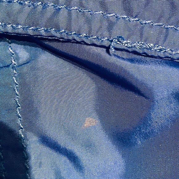 Liz Claiborne Women Blue Puff Vest Small Zippered Buttons - Picture 12 of 13